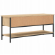 Тумба под телевизор – дуб Сонома (100×35×45 см)