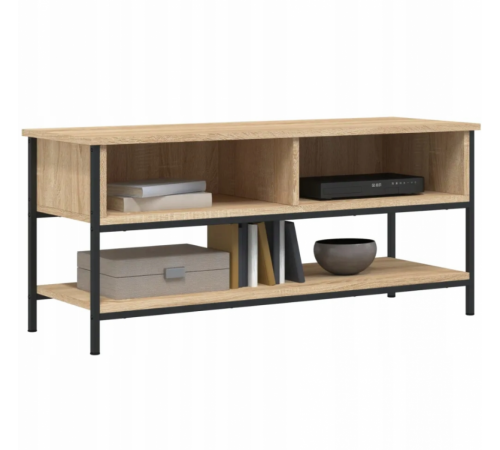 Тумба под телевизор – дуб Сонома (100×35×45 см)