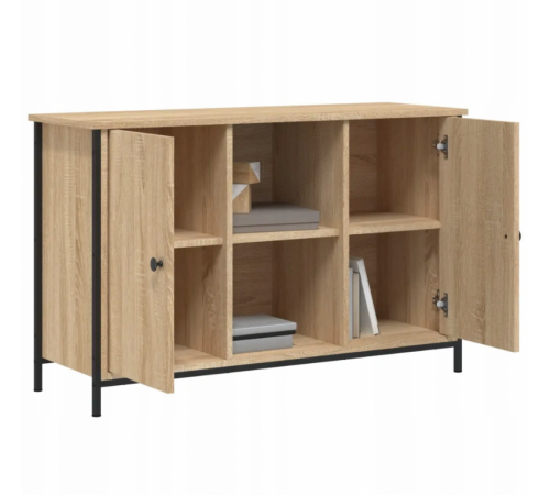 Тумба под телевизор – дуб Сонома (100×35×65 см)