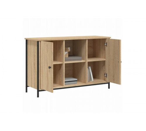 Тумба под телевизор – дуб Сонома (100×35×65 см)