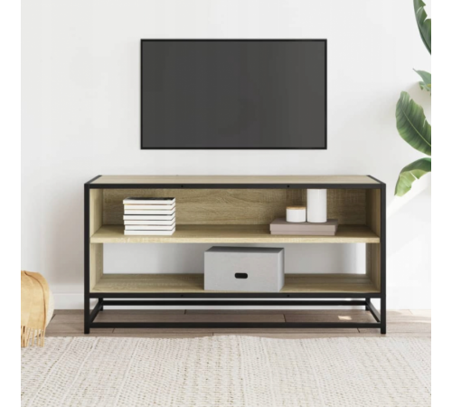 Тумба под телевизор - дуб Сонома (91×40×46 см)