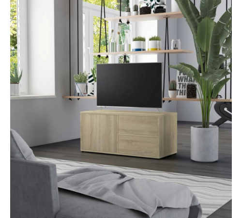 Тумба под телевизор - дуб Сонома