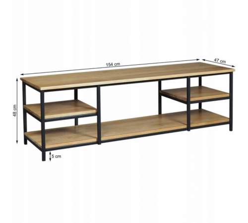 Тумба под телевизор 154 см SYDNEY — MSMLOFT