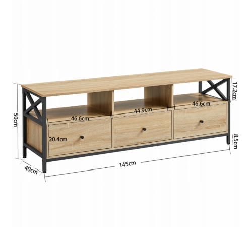 Тумба под телевизор LTV301B11 — MSMLOFT
