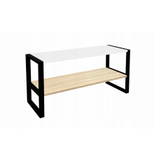 Тумба под телевизор Sonoma+белая