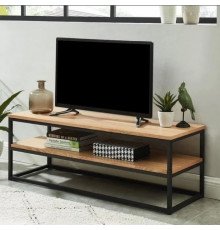 Тумба під телевізор у стилі MSMLOFT 550х1200х400 мм Дуб Сонома