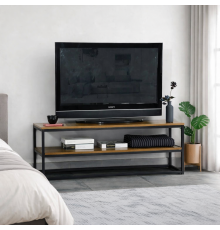 Тумба под телевизор металлическая в стиле MSMLOFT 420х1200х400 мм