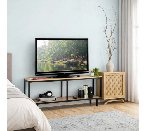 Тумба под телевизор MSMLOFT 120 см - металлическая модель.