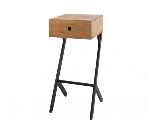 Тумба прикроватная с 1 ящиком — стиль лофт