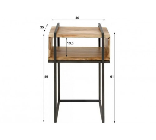 Прикроватный столик MELBOURNE — лофт дизайн