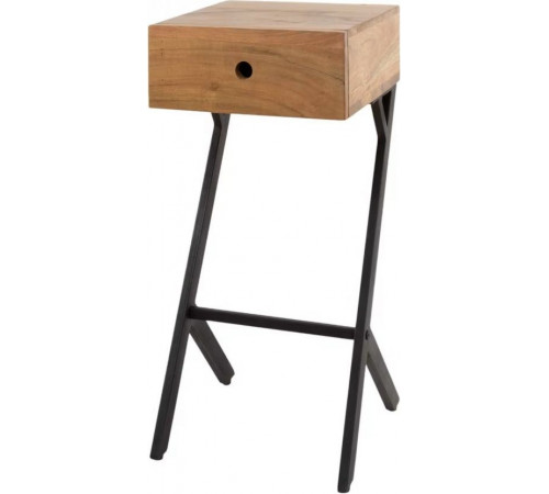 Тумба прикроватная с 1 ящиком — стиль лофт