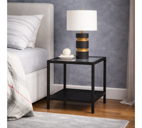 Приставная тумба – металлическая тумбочка в стиле лофт