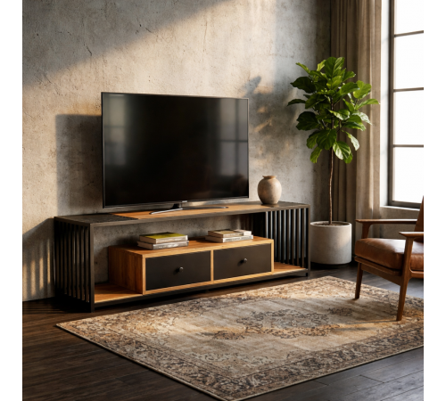 Тумба под телевизор Clean (металл и дсп)