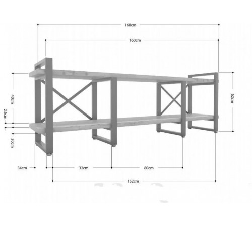 Тумба Айсберг Лофт 160