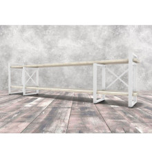 Тумба під ТВ Айсберг 240 білий/білий MSMLOFT