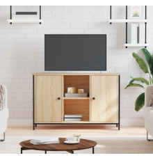 Тумба під телевізор, дуб сонома, 100x35x65 см
