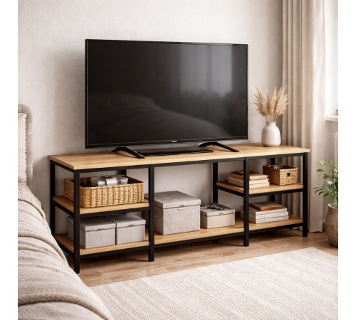 Тумба под телевизор 154 см SYDNEY — MSMLOFT