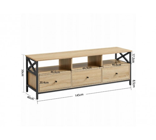 Тумба под телевизор LTV301B11 — MSMLOFT