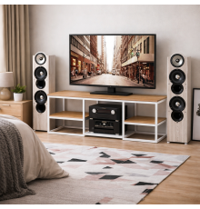 Тумба под телевизор в стиле MSMLOFT 450х1800х400 мм