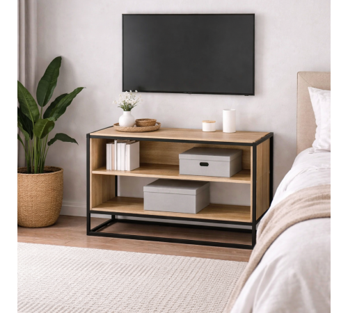 Тумба под телевизор – дуб Сонома (61×40×46 см)