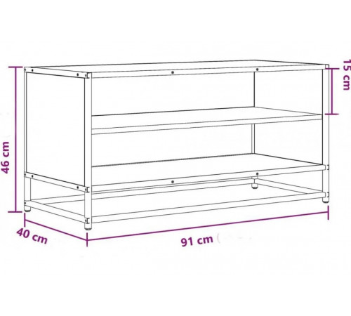 Тумба под телевизор - дуб Сонома