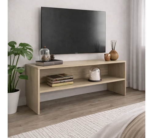 Тумба под телевизор – дуб Сонома, 100×40×40 см