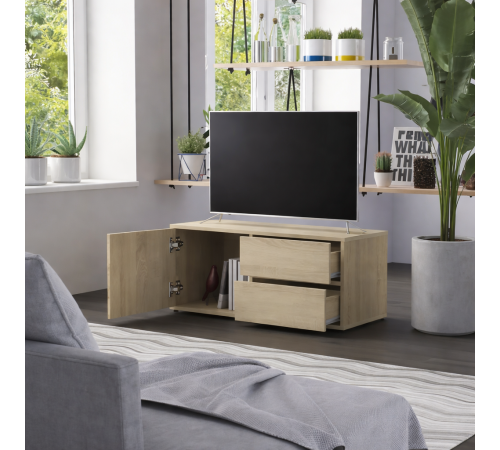 Тумба под телевизор - дуб Сонома