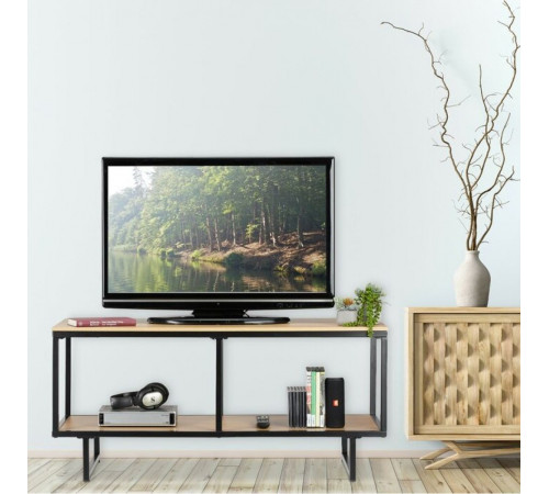 Тумба под телевизор MSMLOFT 120 см - металлическая модель.