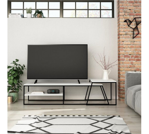Тумба под телевизор MSMLOFT + кофейный столик - Loft-дизайн