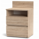 Прикроватная тумба с 2 ящиками