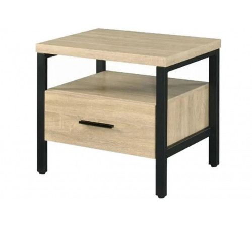 Тумбочка с ящиком – рустикальный стиль, 48×50×40 см.