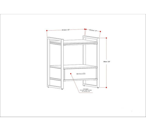 Тумбочка Lawson