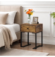 Тумбочка VECELO Modern с 1 ящиком