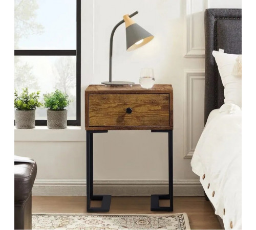 Тумбочка VECELO Modern — функціональний мінімалізм у стилі LOFT