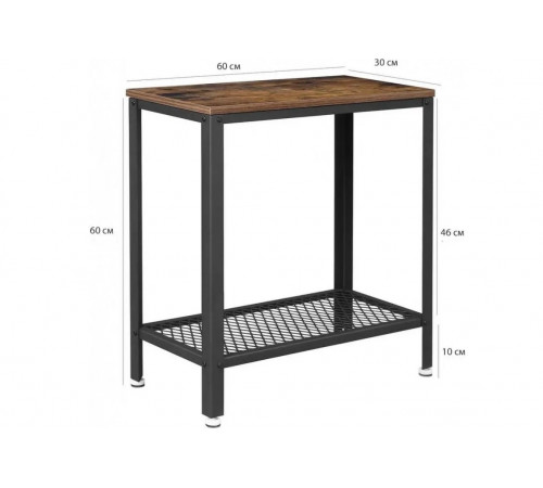 Тумбочка LET4 — індустріальна легкість та сучасна функціональність