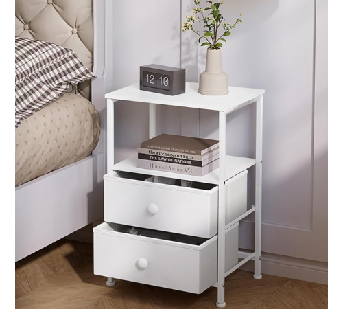 Тумбочка MSM с металлическим каркасом и ДСП.