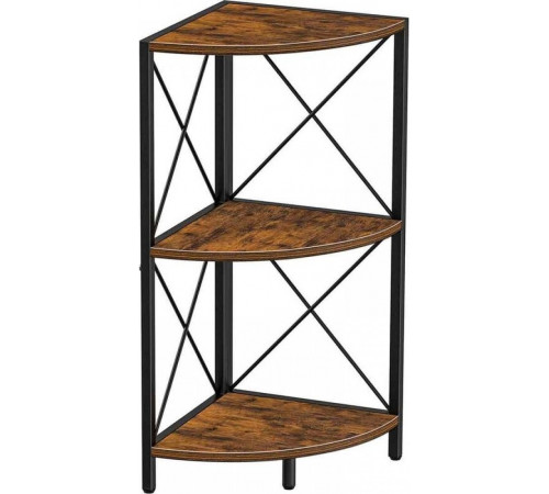 Угловая полка Snughome с металлическим каркасом MSM — компактный стильный элемент для дома или офиса