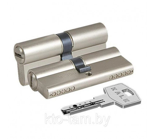 Цилиндр Kale 164 BNE 30+10+30=70 мм, 5 ключей, сатин с покрытием никель