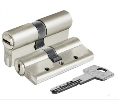 Цилиндр Kale 164 DBNE 26+10+32, 62mm, никель, 5 ключей
