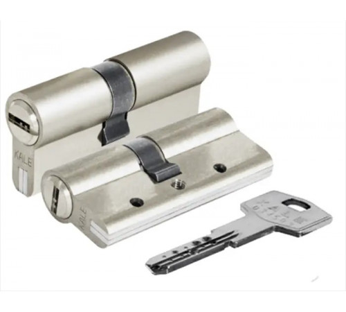 Цилиндр Kale 164 DBNE 26+10+45: 81mm, никель, 5 ключей