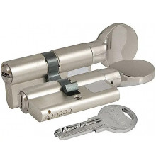 Циліндр Kale 164 YGS 30+10+30=70mm, нікель, 5 ключів, з вертушкою