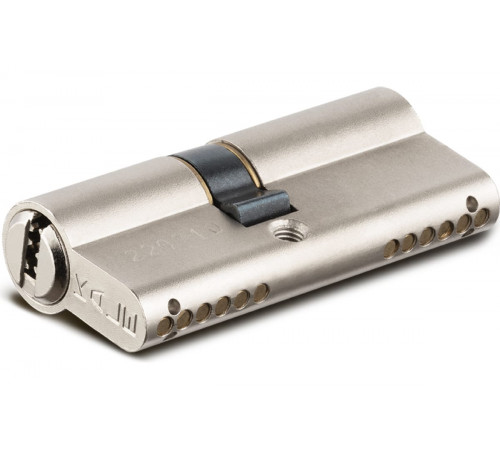 Цилиндр Kale 164SNC 26+10+26=62mm, никель, 5 ключей