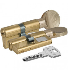 Цилиндр Kale BM 35х10х35=80мм латунь, с вертушкой