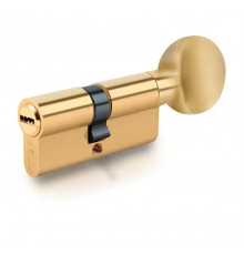 Цилиндр Kale BMЕ 26х10х26=62 мм, никель с вертушкой