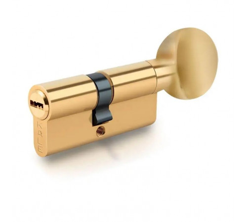 Цилиндр Kale BMЕ 26х10х26=62 мм, никель с вертушкой