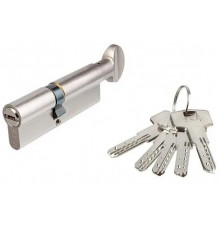 Цилиндр Kale BMЕ 26х10х32=68 мм, никель, с вертушкой на длинной стороне