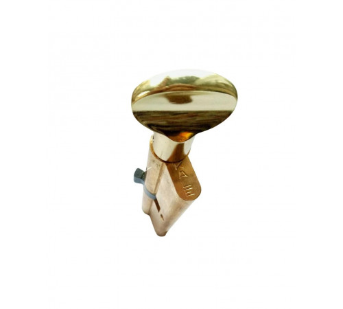 Цилиндр Kale BMЕ 35х10х45= 90мм, латунь с вертушкой на длинной стороне