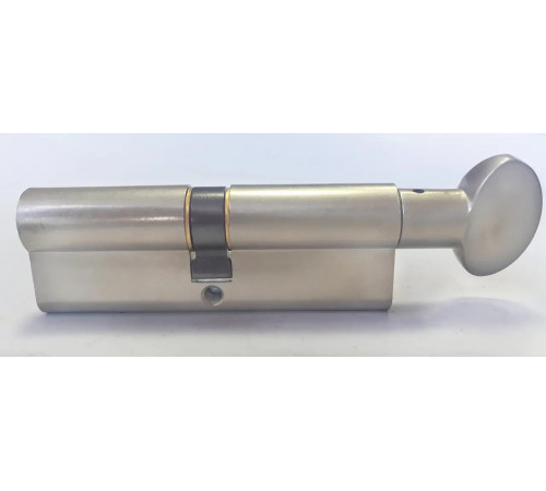 Цилиндр Kale BMЕ 40х10х40=90 мм, никель с вертушкой