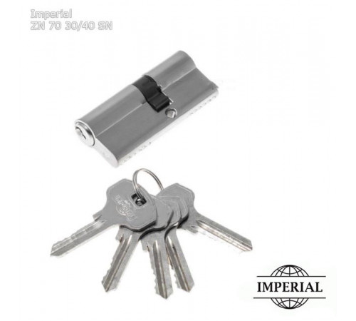 Цилиндровый механизм Imperial ZN 70 мм (30/40) SN