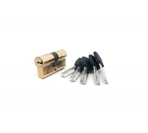 Цилиндр KEDR BRASS M90 ZG (30*60) brass key